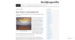 Desktop Screenshot of davidjrogersftw.com